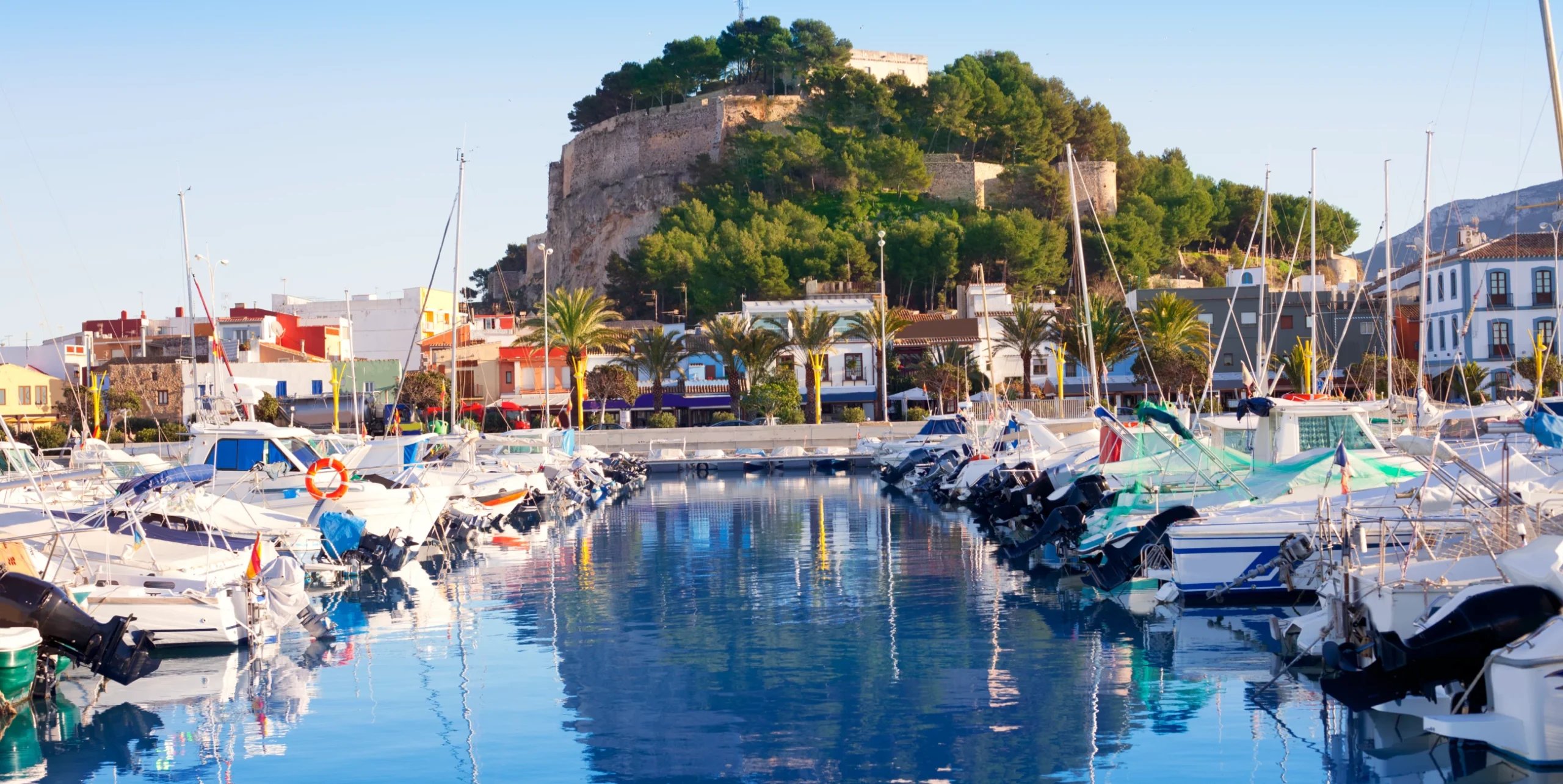 Dénia coastal town on the Costa Blanca, Spain